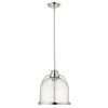 Stanton 1-Light Polished Nickel Pendant