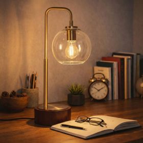 Modern Classic Desk Lamp Villa Living Room Bedroom Study Decorative Original Design European Glass Table Light, Easy Assembly Table Lamp for Sale