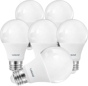 A19 LED Light Bulb, 60W Equivalent, 2700K Soft White Light Bulbs, 800 Lumens 8.5W Non-Dimmable LED Bulbs, E26 Standard Base