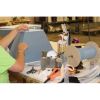 Slant Linen Box Pleat Softback Lampshade with Washer Fitter, White