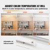 4FT LED Wraparound Light, 50W, 5500LM Flush Mount LED Shop Light