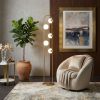 Modern Floor Lamp for Living Room, Artema Floor Lamp with WHITE, Tall Corner Lamp for Bedroom & Office Lighting