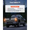 Tail Light Assembly Compatible with 2003-2006 Chevy Silverado 1500 1500 HD 2500 2500 HD 3500, 2007-2007 Chevy Classic
