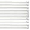 10 Pack LED Shop Light, 8 FT, 80W Linkable Shop Light Fixture, 10000 LM Ceiling Lights 59 in Power Cords with ON/OFF Switch 48 in Connector Cables