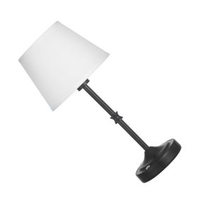 Cordless Table Lamp, 2 Pack, 5200mAh Built-in Rechargeable Battery Desk Lamp, 3-Level Brightness, Fabric Shade, 2700-3000K Color Temperature