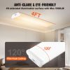 4FT LED Wraparound Light, 50W, 5500LM Flush Mount LED Shop Light