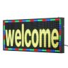 Programmable LED Sign, P6 Full Color Flexible Digital Scrolling Panel, DIY Custom Text Pattern GIF Display Board