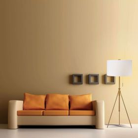 58" - 72"H Adjustable Tripod Floor w/ KD Shade (1PCS/CTN) (1.78/9.9) (Color: as Pic)